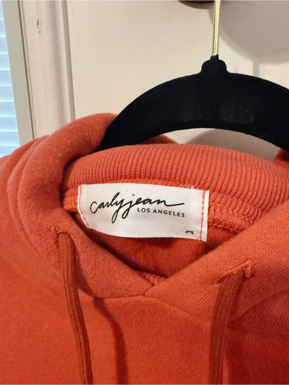 CJLA Carly Jean Mayer Jogger Set Rust Hoodie M Joggers L - Picture 5 of 5